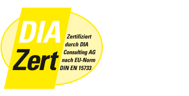 Immobilienmakler zertifiziert durch DIA nach EU-Norm DIN EN 15733